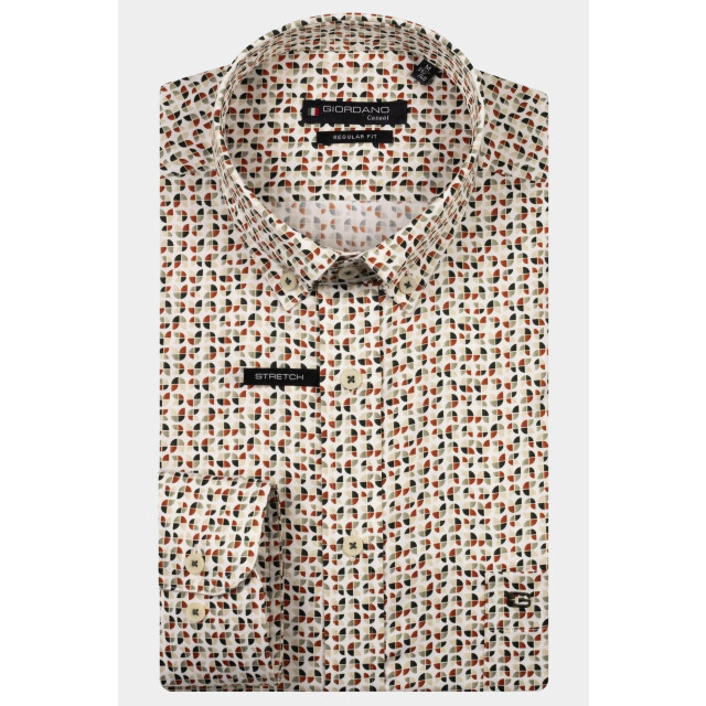 Giordano Casual hemd lange mouw ivy long sleeve button down s 527011/70 201023 large