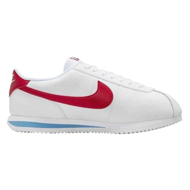 Nike Dames cortez leren schoenen UTPP6850_whitevarsityred large