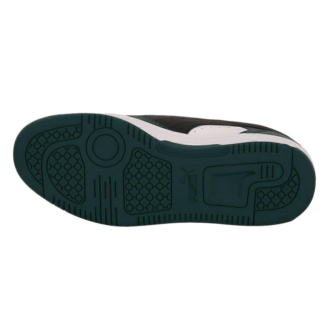 Puma Heren rebound v6 leren trainers UTPP7006_whiteblackgreen large
