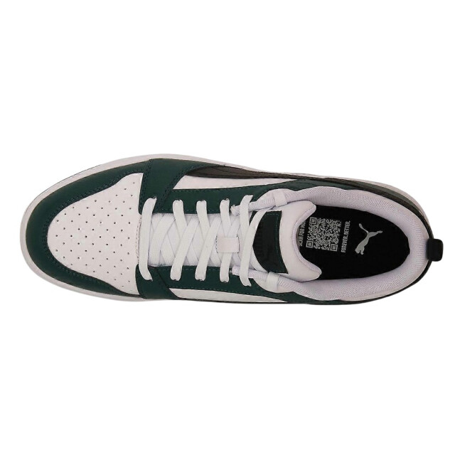 Puma Heren rebound v6 leren trainers UTPP7006_whiteblackgreen large