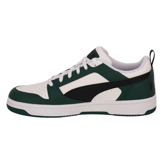 Puma Heren rebound v6 leren trainers UTPP7006_whiteblackgreen large