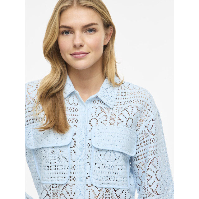 Vila Vimerinda crochet ls cardigan noos licht 4309.31.0035 large