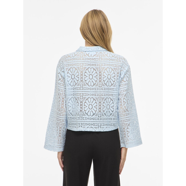 Vila Vimerinda crochet ls cardigan noos licht 4309.31.0035 large