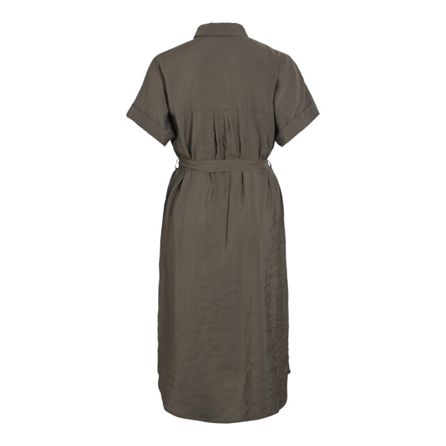 Vila Vihula ss midi shirt dress noos taupe 4429.77.0003 large