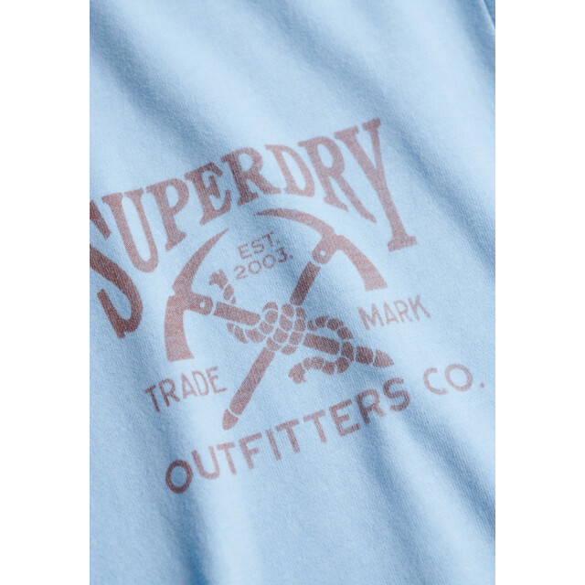 Superdry Outdoor moutain relaxed tee licht 5339.31.0006 large