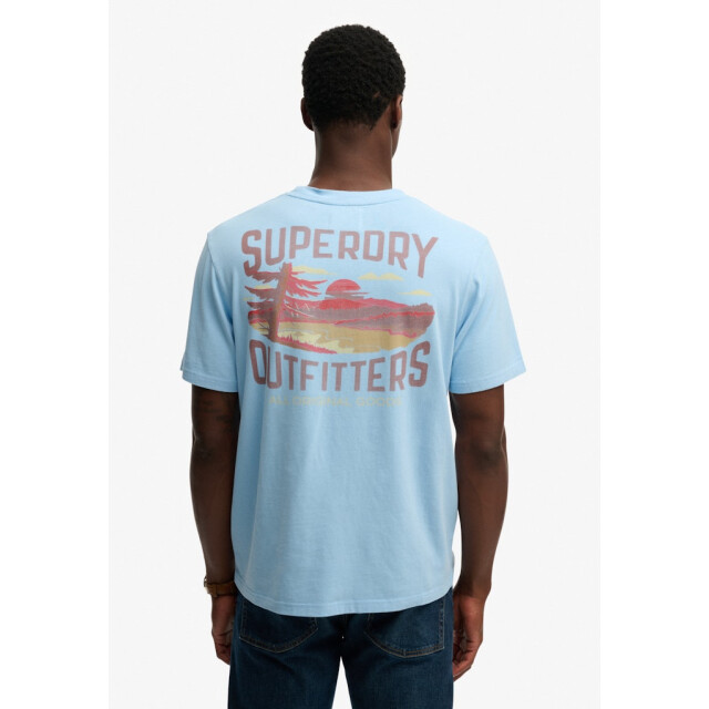 Superdry Outdoor moutain relaxed tee licht 5339.31.0006 large