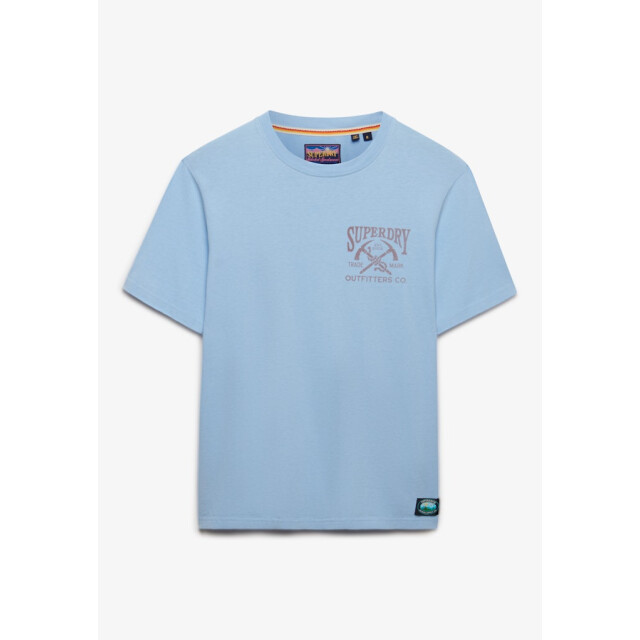 Superdry Outdoor moutain relaxed tee licht 5339.31.0006 large