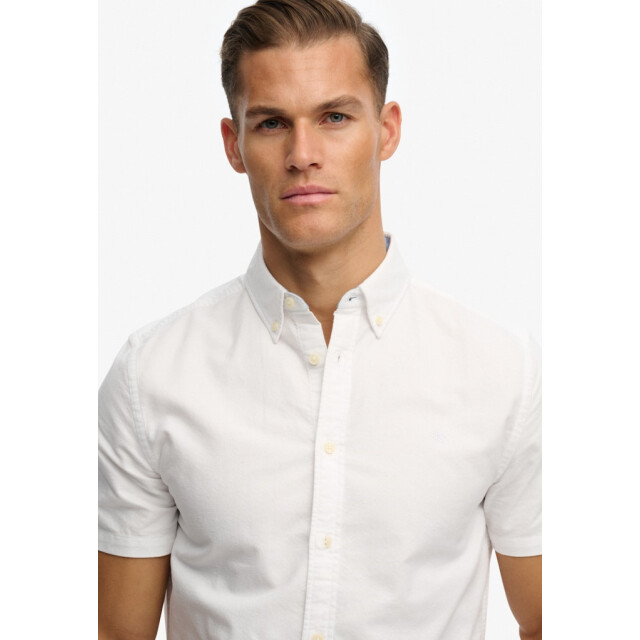 Superdry Oxford overhemd ss off-white 5319.02.0007 large