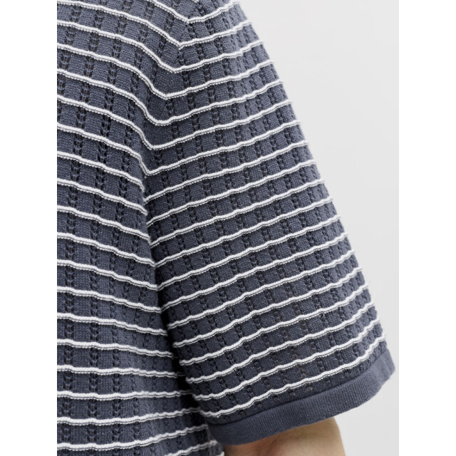 Jack & Jones Jornantucket knit split neck polo dessin 5369.39.0022 large