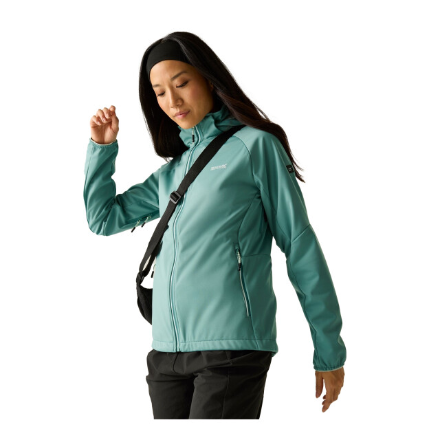 Regatta Dames bourda zachte shell jas UTRG12990_ivymoss large