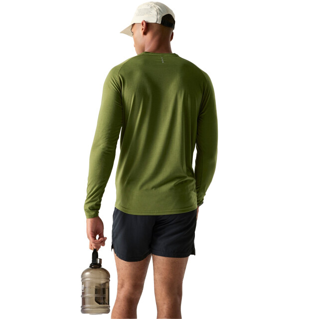 Dare2b Heren agile t-shirt met lange mouwen UTRG12438_nephritegreen large