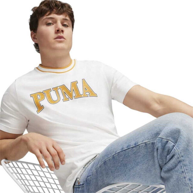 Puma Heren squad t-shirt UTPP6172_white large