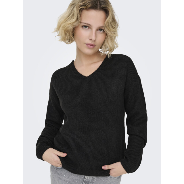 Only Onlcamilla v-neck l/s pullover knt 15204588 large