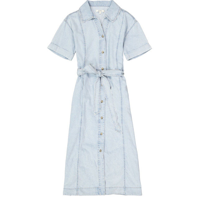 Garcia Jeans Denim lange jurk blue denim 4410.35.0001 large