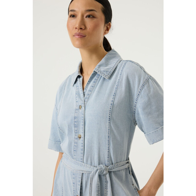 Garcia Jeans Denim lange jurk blue denim 4410.35.0001 large