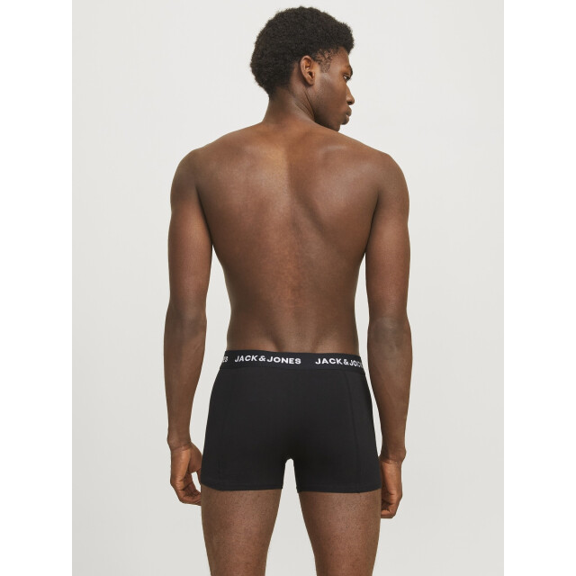 Jack & Jones Heren boxershorts trunks jacanthony 3-pack effen 12171944-Black large