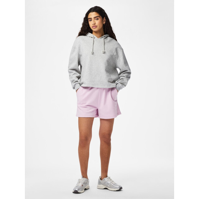 Pieces Dames loose shorts pcchilli sweat pants effen lila 17118868-Winsome Orchid large