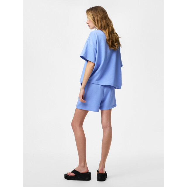 Pieces Dames loose shorts pcchilli sweat pants effen 17118868-Hydrangea large