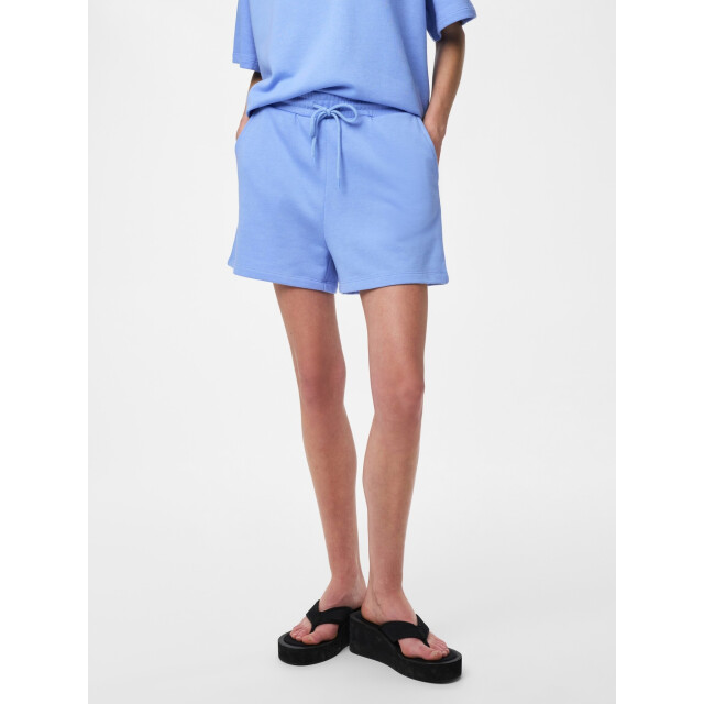 Pieces Dames loose shorts pcchilli sweat pants effen 17118868-Hydrangea large