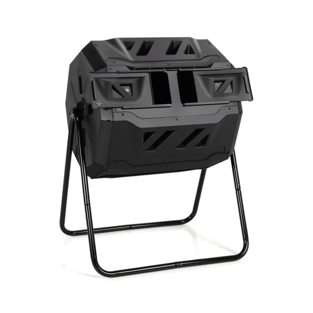 Westmann Vita kunststof compostvat voor humus 2 compostbakken 160 liter 3565656 large