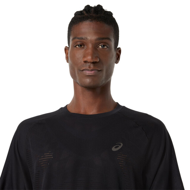 Asics metarun ss top hardloop t-shirt korte mouw zomer heren - 074862_990-L large