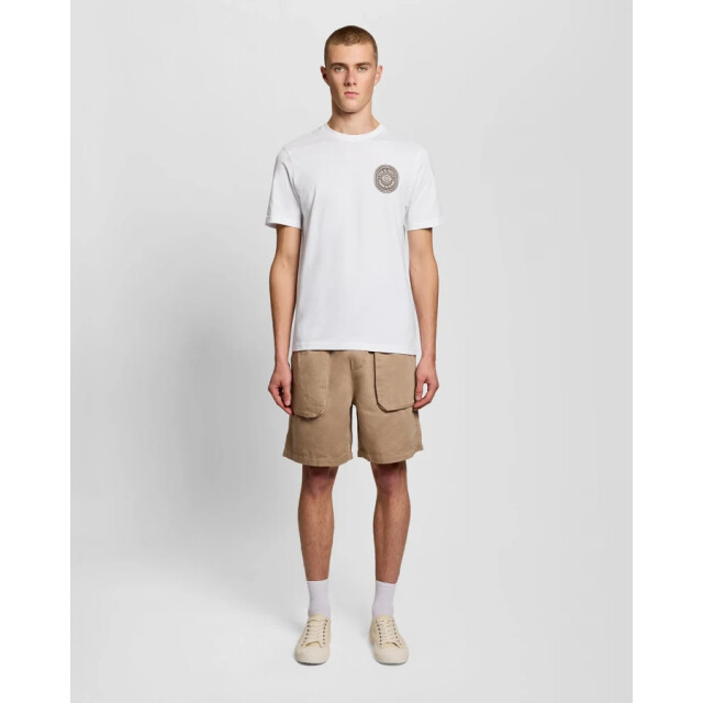 Lyle and Scott Ts2403v borders label graphic white 626 t-shirt fancy White 626/TS2403V Borders Label Graphic large