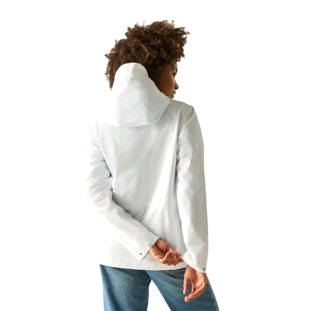 Regatta Dames bayletta grid distress waterdichte jas UTRG12749_white large