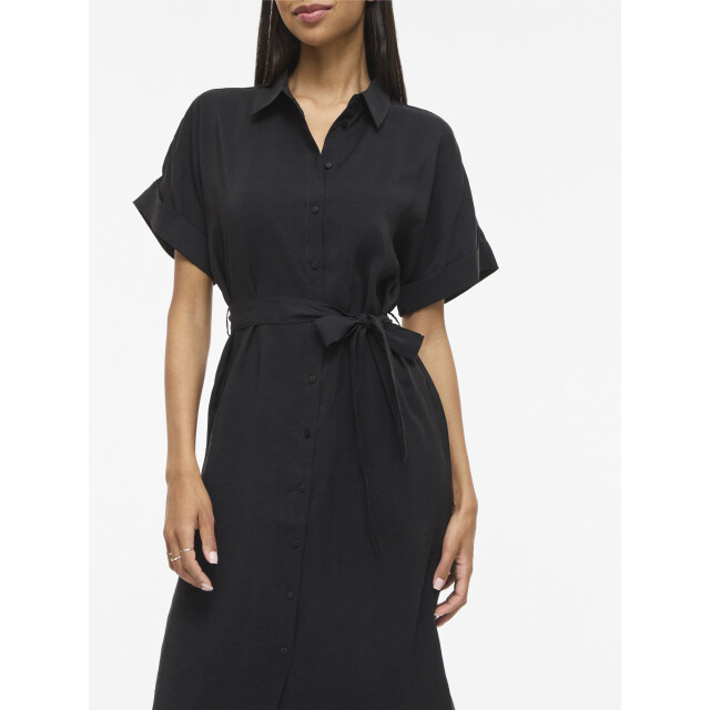 Vila Vihula s/s midi shirt dress noos 14111774 large