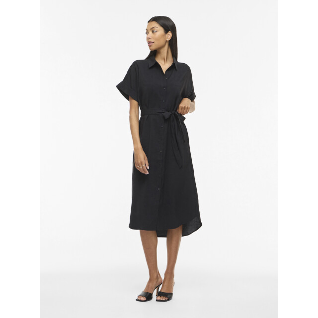 Vila Vihula s/s midi shirt dress noos 14111774 large