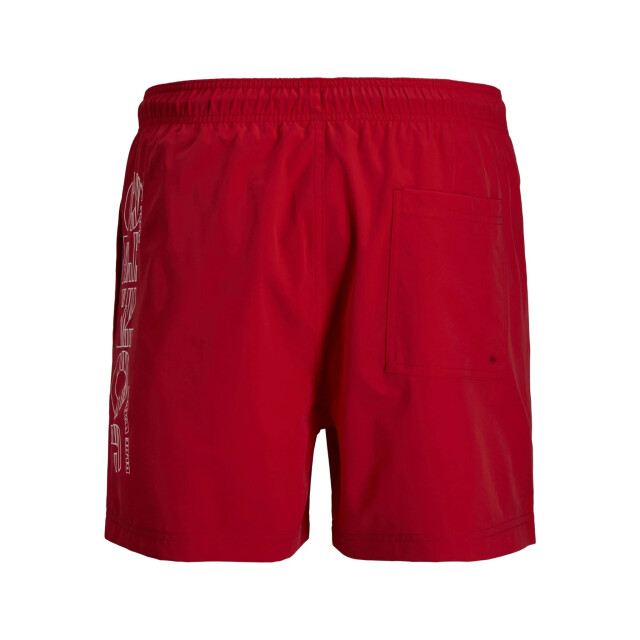 Jack & Jones Heren plus size zwemshort jpstmaui wave logo 12297961-True Red large