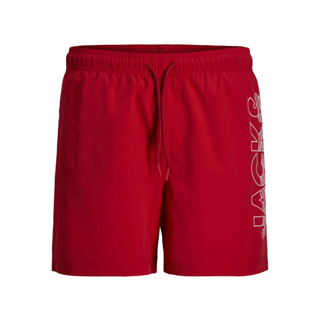 Jack & Jones Heren plus size zwemshort jpstmaui wave logo 12297961-True Red large