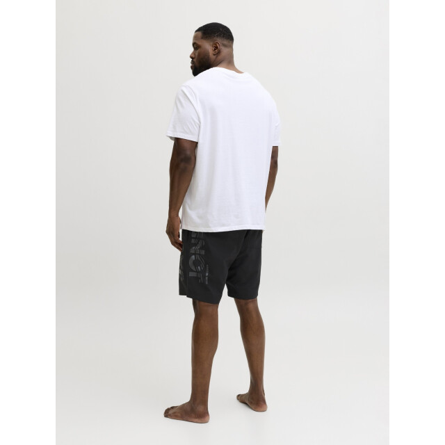 Jack & Jones Heren plus size zwemshort jpstmaui wave logo 12297961-Black large