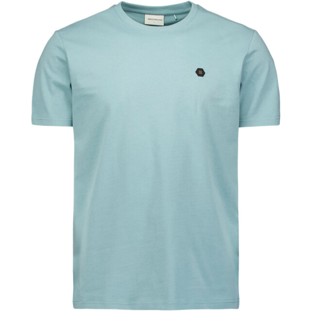 No Excess T-shirt crewneck peached seablue 30361175-039 large