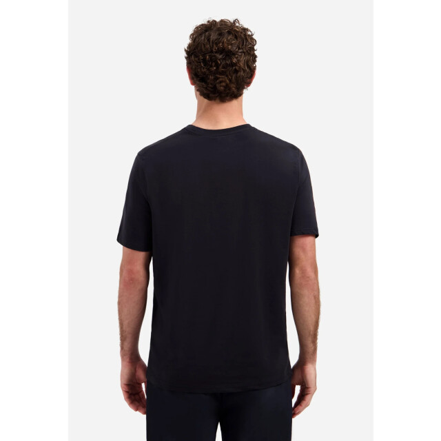 No Excess T-shirt crewneck solid basic stretc black N3403-020 large