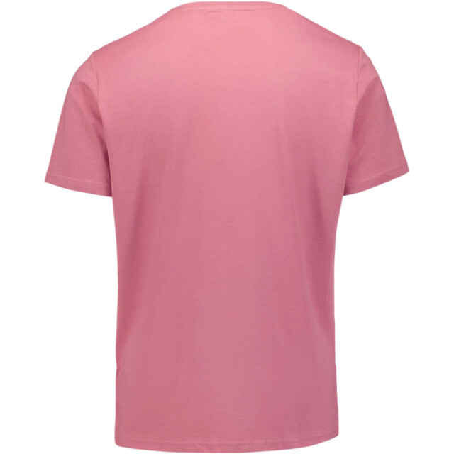 No Excess T-shirt crewneck solid basic old pink 30341101-065 large