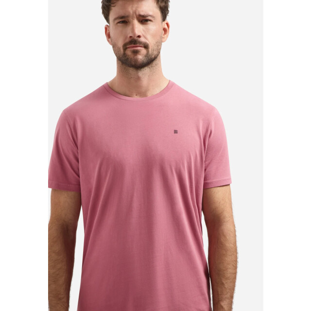 No Excess T-shirt crewneck solid basic old pink 30341101-065 large
