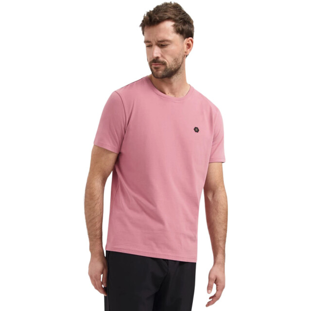 No Excess T-shirt crewneck peached old pink 30361175-065 large