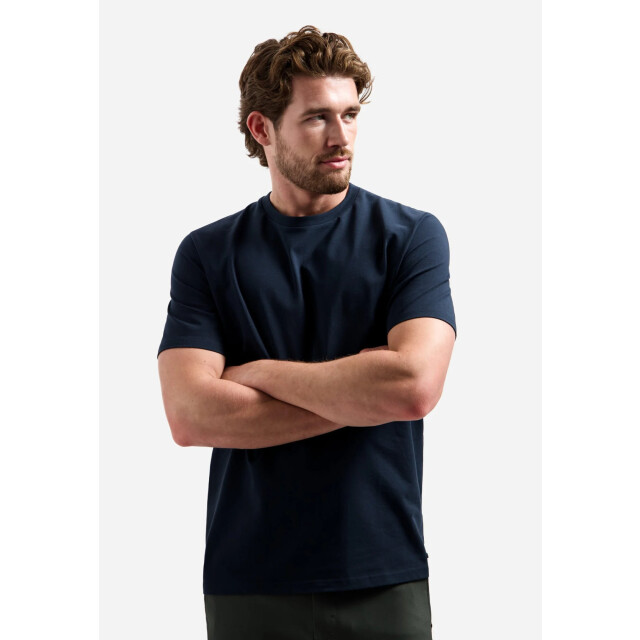 No Excess T-shirt crewneck solid basic stretc night N3403-078 large