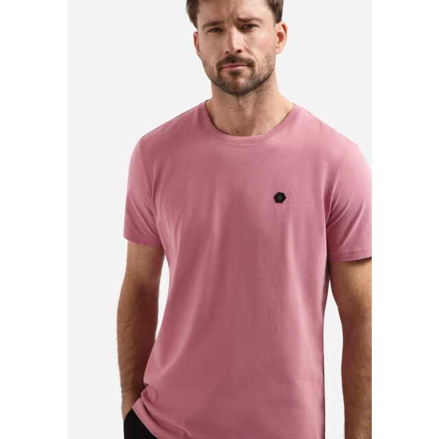 No Excess T-shirt crewneck peached old pink 30361175-065 large