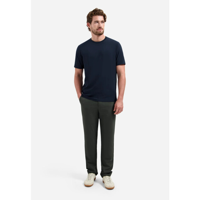 No Excess T-shirt crewneck solid basic stretc night N3403-078 large