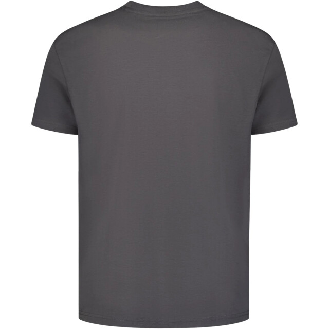 No Excess T-shirt crewneck solid basic stretc dark steel N3403-124 large