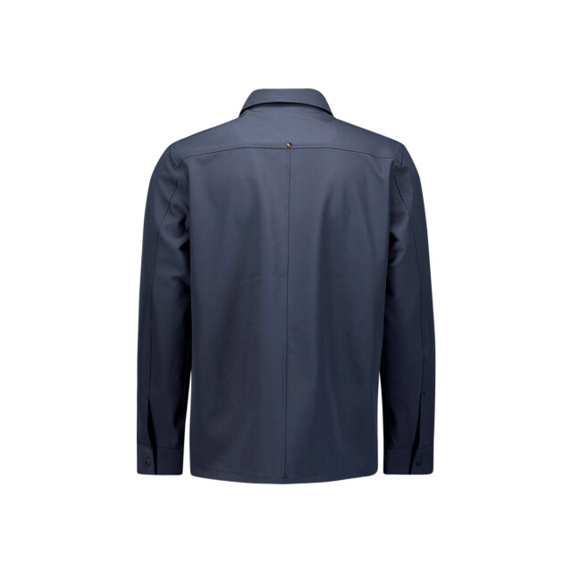 No Excess Overshirt full zipper stretch sedoc night N5104-078 large