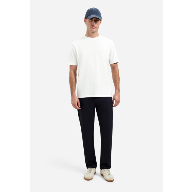 No Excess T-shirt crewneck solid basic stretc white N3403-010 large