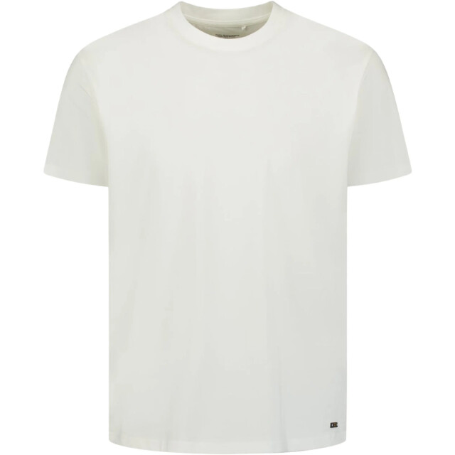 No Excess T-shirt crewneck solid basic stretc white N3403-010 large