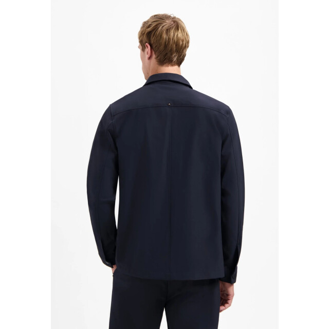 No Excess Overshirt full zipper stretch sedoc night N5104-078 large