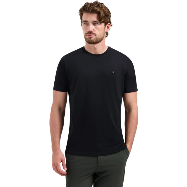 No Excess T-shirt crewneck peached black N3675-020 large