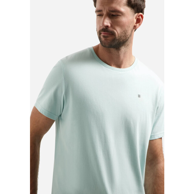 No Excess T-shirt crewneck solid basic arctic blue 30341101-133 large