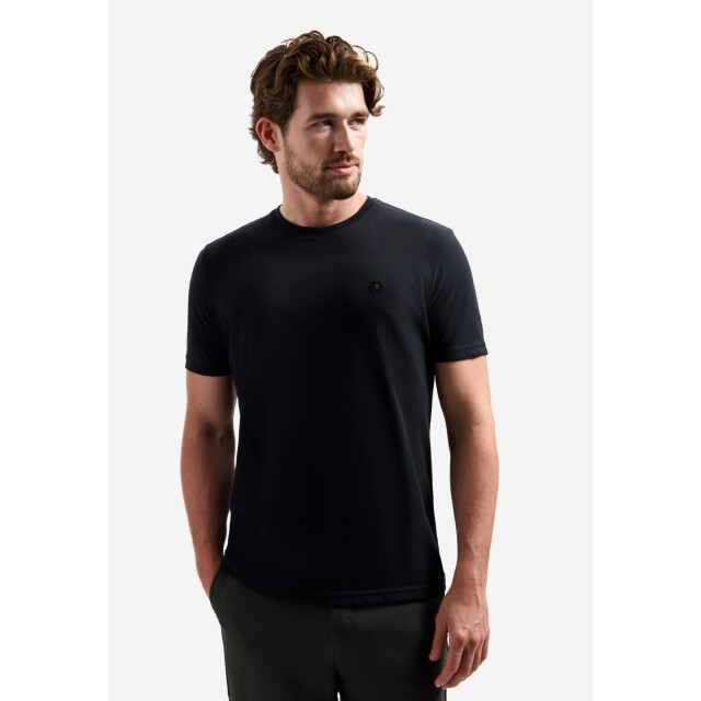 No Excess T-shirt crewneck peached black N3675-020 large