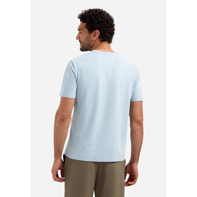 No Excess T-shirt crewneck peached dusty blue N3675-138 large