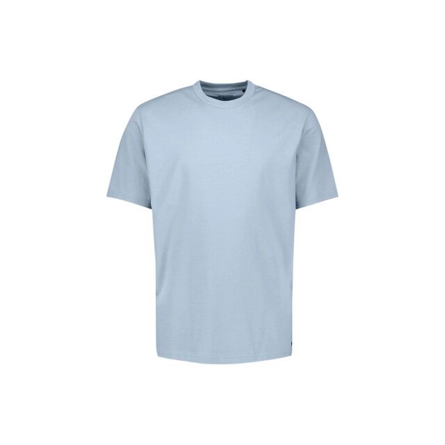 No Excess T-shirt crewneck solid basic stretc dusty blue N3403-138 large